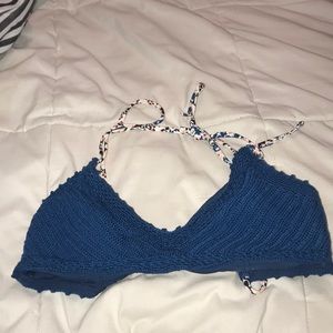 Crochet bikini top